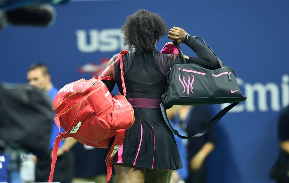 Come lo scorso anno, Serena Williams saluta lo Slam americano in semifinale: questa volta per lascia sul piatto anche il n1 al mondo che passa alla tedesca kerber. Afp